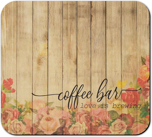 Dish Drying Mat for Kitchen Counter 16x18in Coffee Bar Washable Quick Dish Drying Pad Rubber Backed Absorbent Draining Mat